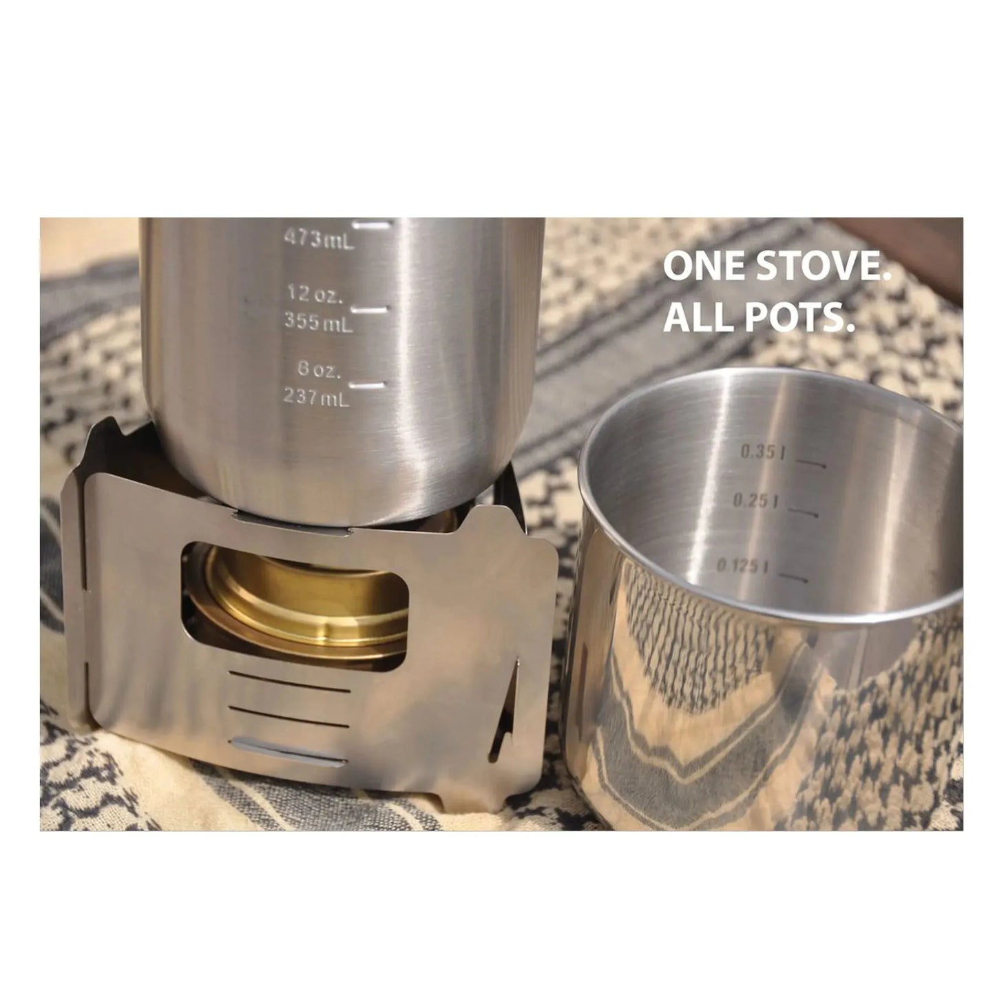 Bushcraft Essentials Outdoor-Kocher Bushbox Ultralight - ASMC