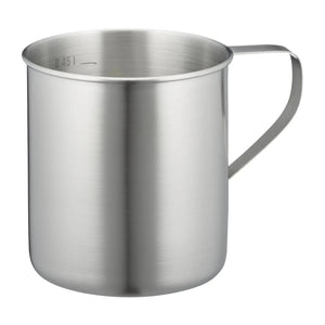 Becher 450 ml stainless steel
