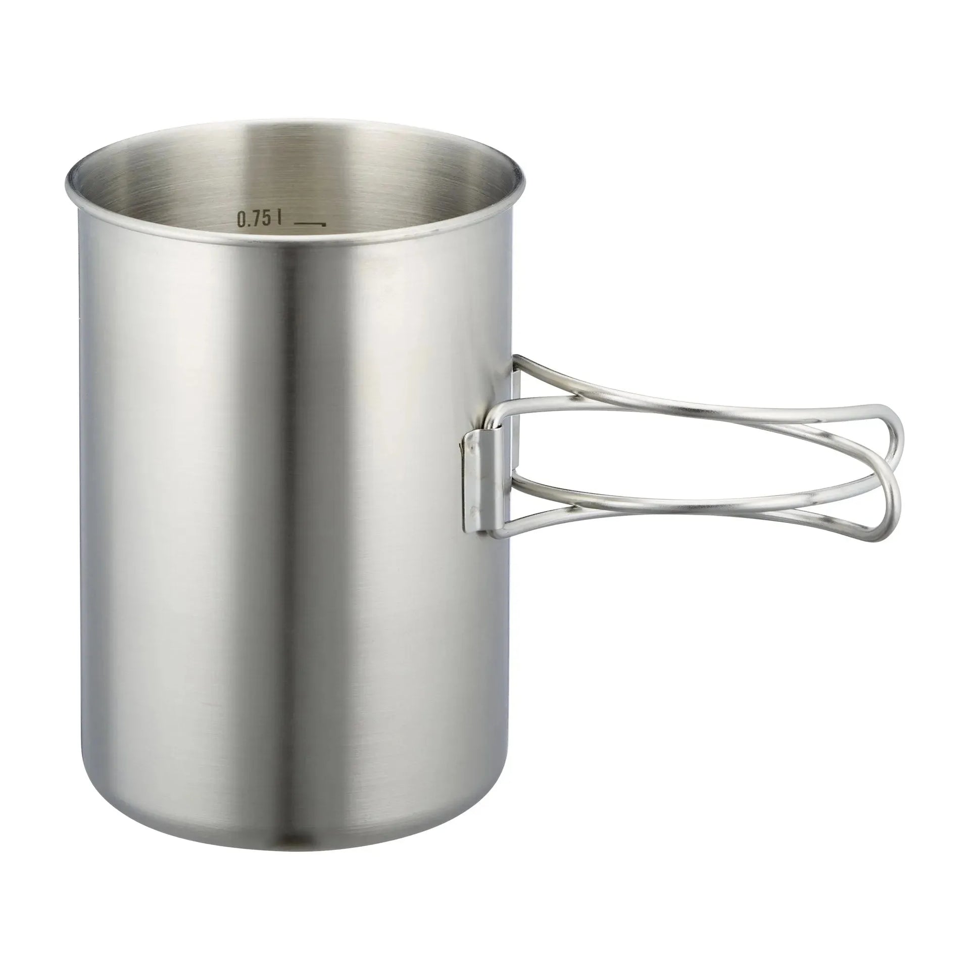 Tatonka Tatonka Becher mit Griff 850 ml silberfarben - ASMC