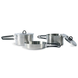Kochset regular stainless steel