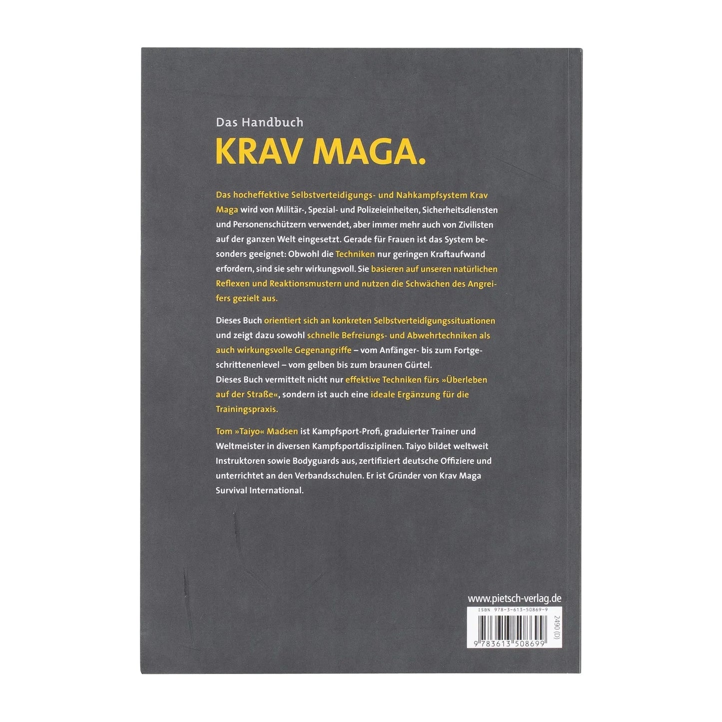 Pietsch Verlag Buch Krav Maga - Das Handbuch - ASMC