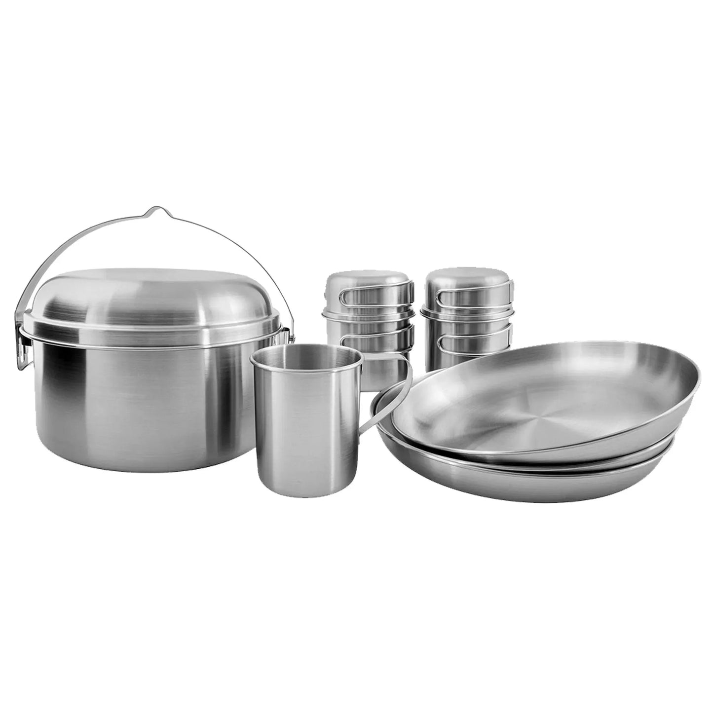 Tatonka Tatonka Geschirr Picnic Set III stainless steel - ASMC