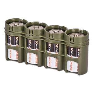 Fritzsch Batteriehalter Powerpax 4 x D4 oliv - ASMC