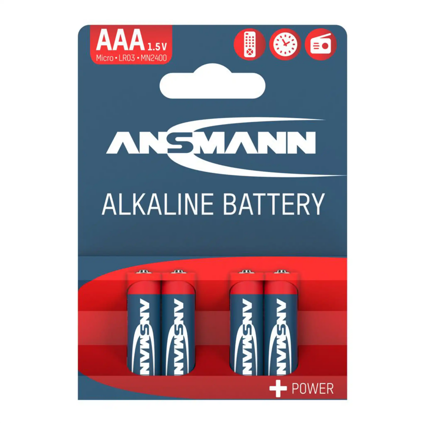 Batterie Alkaline Micro AAA LR03 4er-Pack