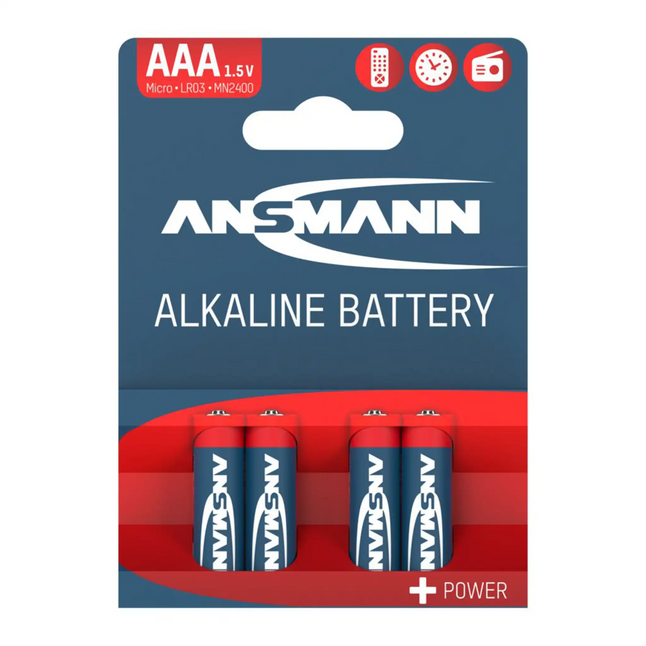 Batterie Alkaline Micro AAA LR03 4er-Pack