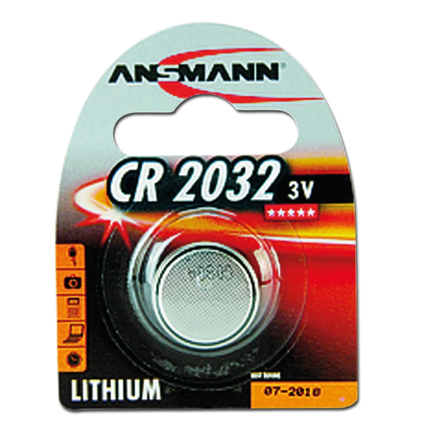 Ansmann Lithium Knopfzelle CR2032 - ASMC