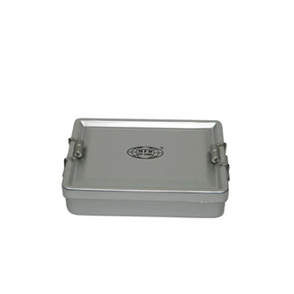 Aluminiumbox silberfarben