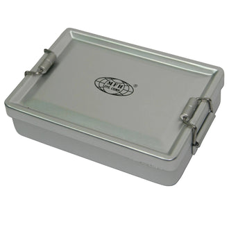Aluminiumbox silberfarben