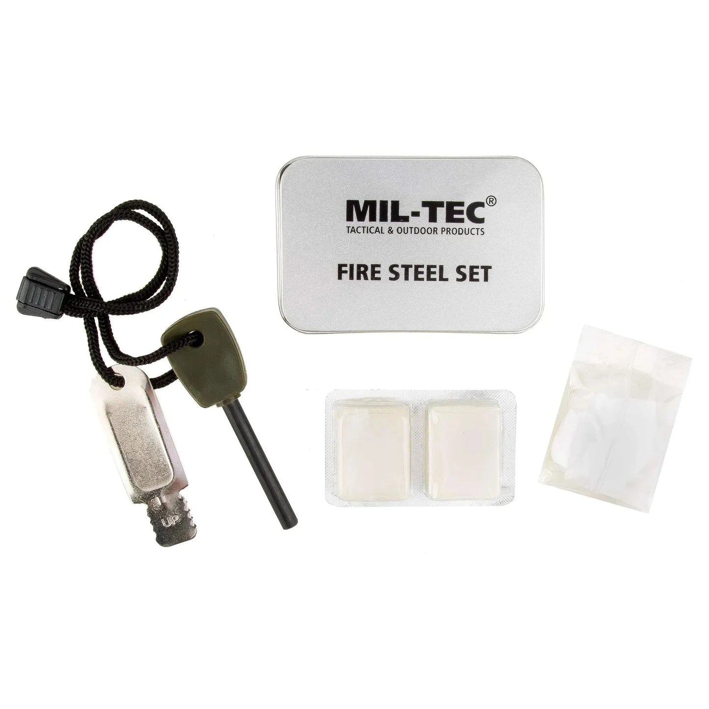 Mil-Tec Feuerstarter Zündstein Fire-Steel Set - ASMC