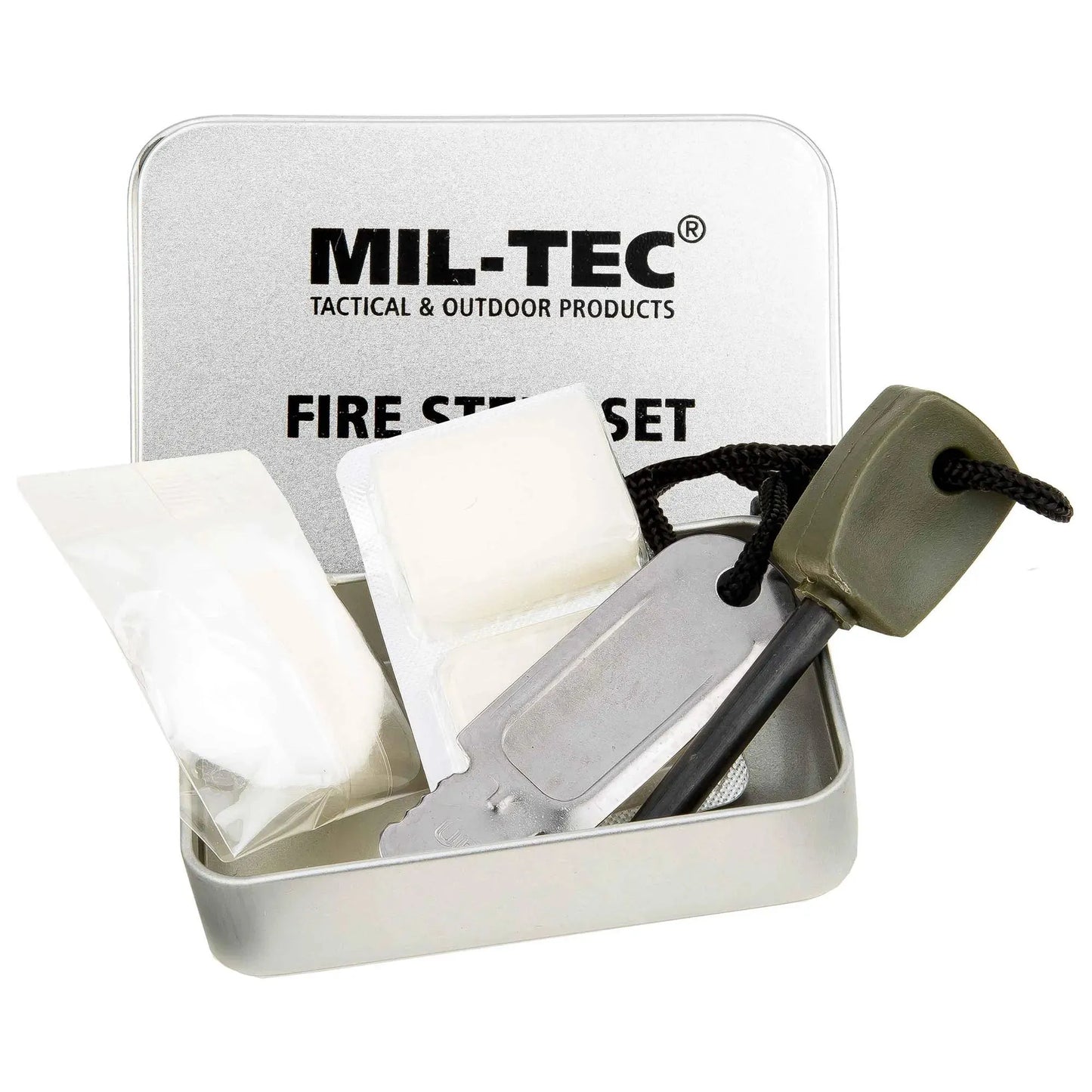 Mil-Tec Feuerstarter Zündstein Fire-Steel Set - ASMC