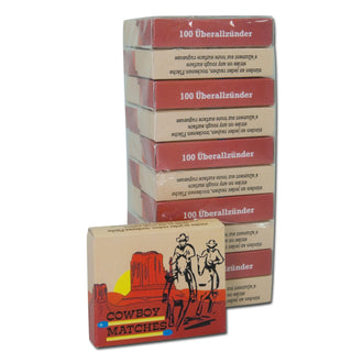 Streichhölzer Überallanzünder Cowboy Matches 10 Schachteln