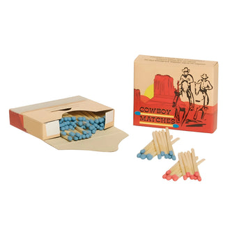 Streichhölzer Überallanzünder Cowboy Matches 5 Schachteln