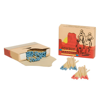 Streichhölzer Überallanzünder Cowboy Matches 10 Schachteln