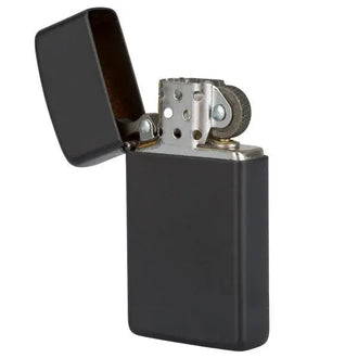 Feuerzeug Slim schwarz