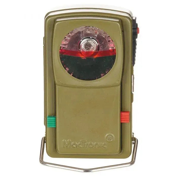 Polnische Armee Polnische Taschenlampe 3 Farben Metall Bügel neuwertig - ASMC