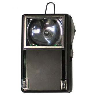 Polnische Taschenlampe 3 Farben Metall Öse neuwertig
