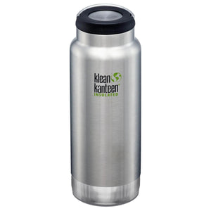 Trinkflasche TK Wide VI brushed stainless 946 ml