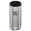 Trinkflasche TK Wide VI brushed stainless 355 ml