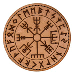 MD-Textil Lederpatch Vegvísir - ASMC