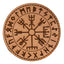 MD-Textil Lederpatch Vegvísir - ASMC
