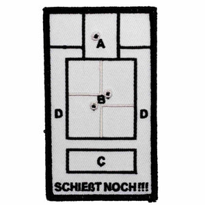 Café Viereck Patch Schießt noch - ASMC