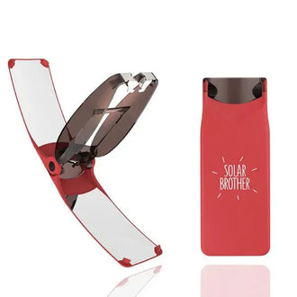 Solar Brother Solarfeuerzeug Suncase rot