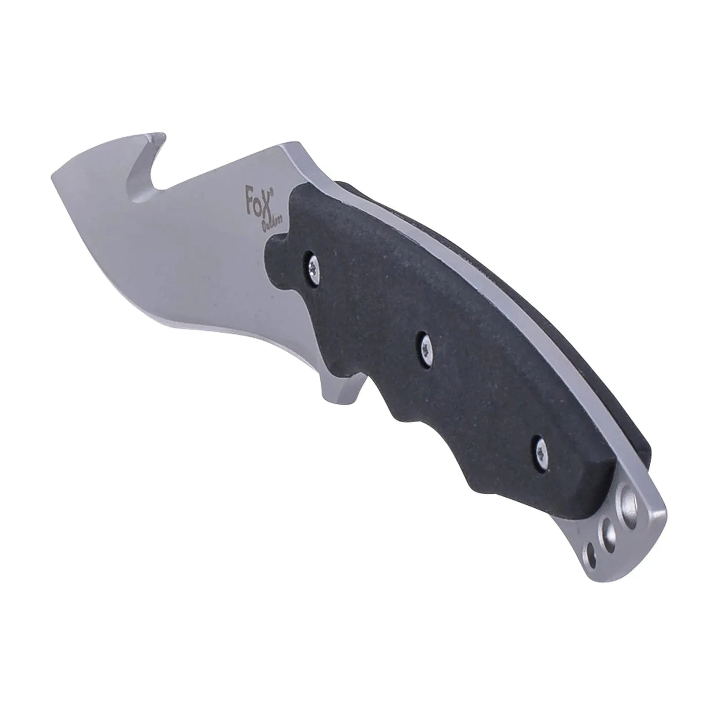 Messer Neck Knife Fox schwarz