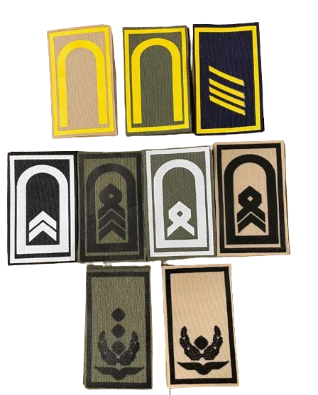 NfD BW Rangabzeichen International bedruckt Luftwaffe Klett für KBS SK - ASMC