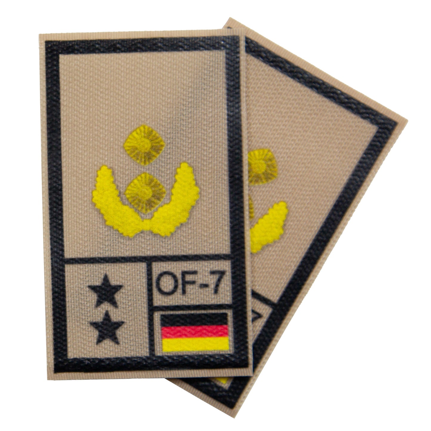BW Rangabzeichen International bedruckt Heer Klett für KBS SK
