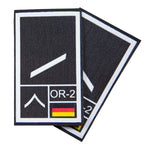 BW Rangabzeichen International bedruckt Heer Klett für KBS SK