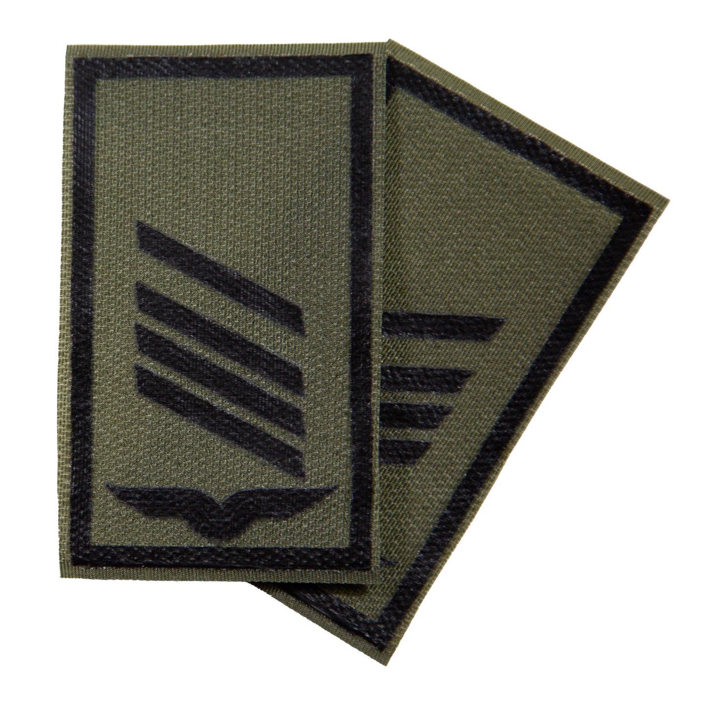 BW Rangabzeichen bedruckt Luftwaffe Klett für KBS SK