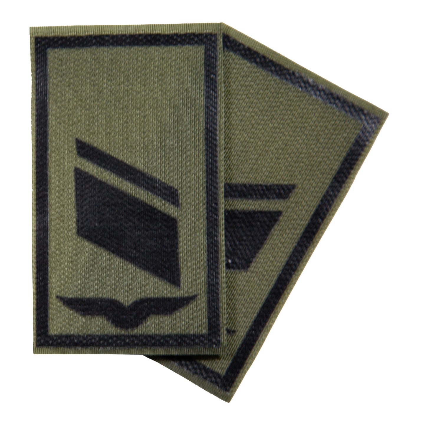 BW Rangabzeichen bedruckt Luftwaffe Klett für KBS SK