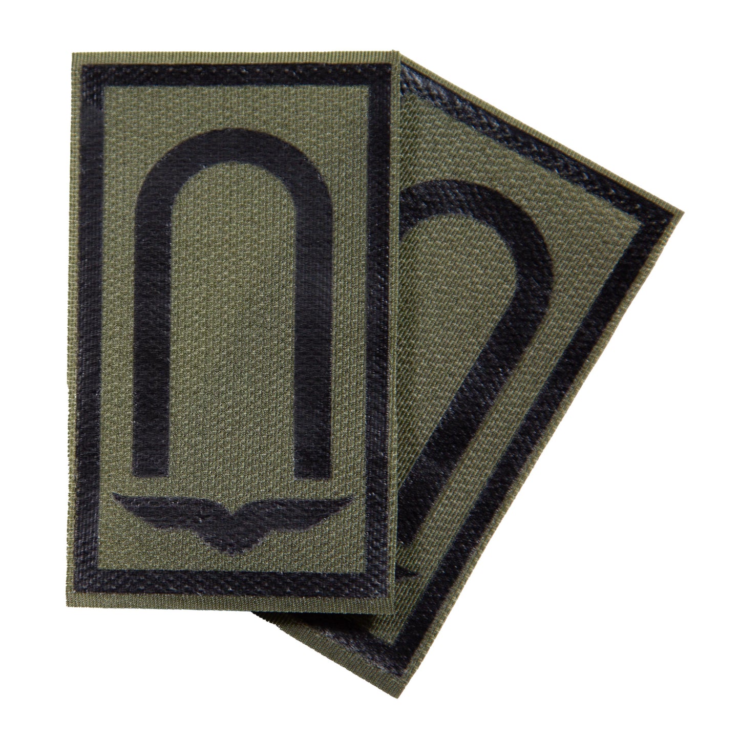 BW Rangabzeichen bedruckt Luftwaffe Klett für KBS SK