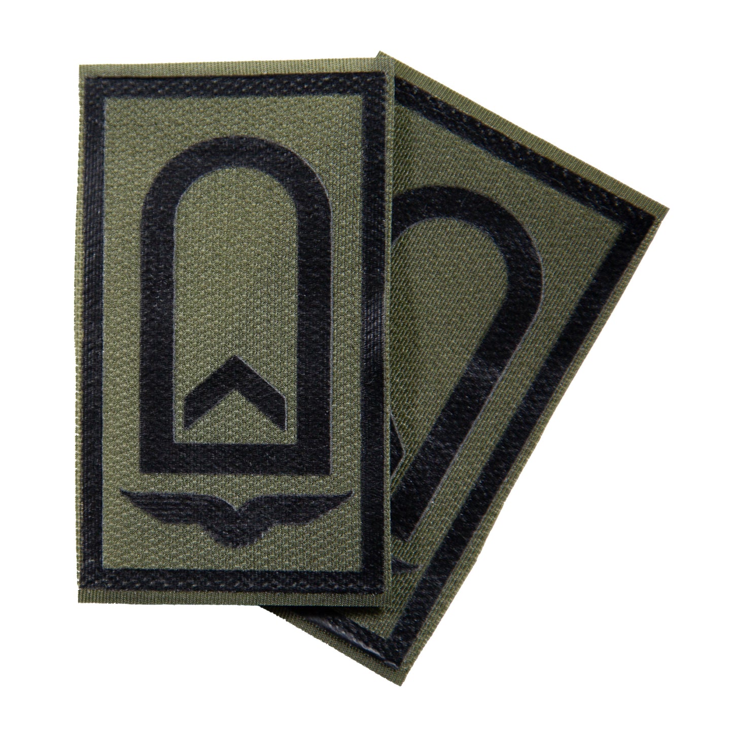 BW Rangabzeichen bedruckt Luftwaffe Klett für KBS SK