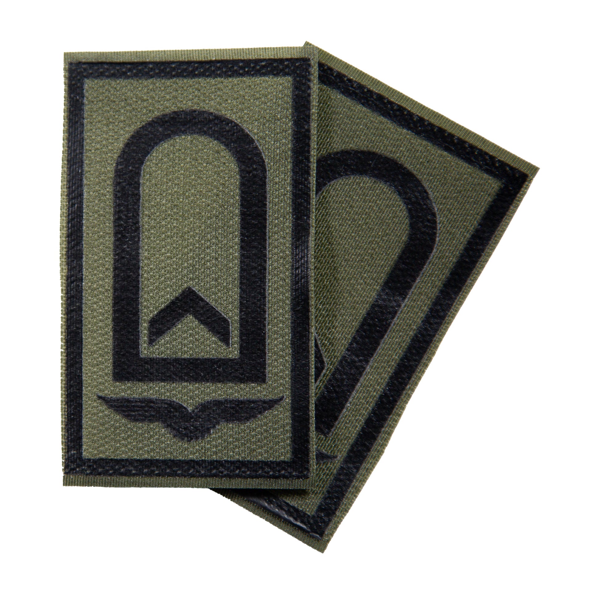 BW Rangabzeichen bedruckt Luftwaffe Klett für KBS SK