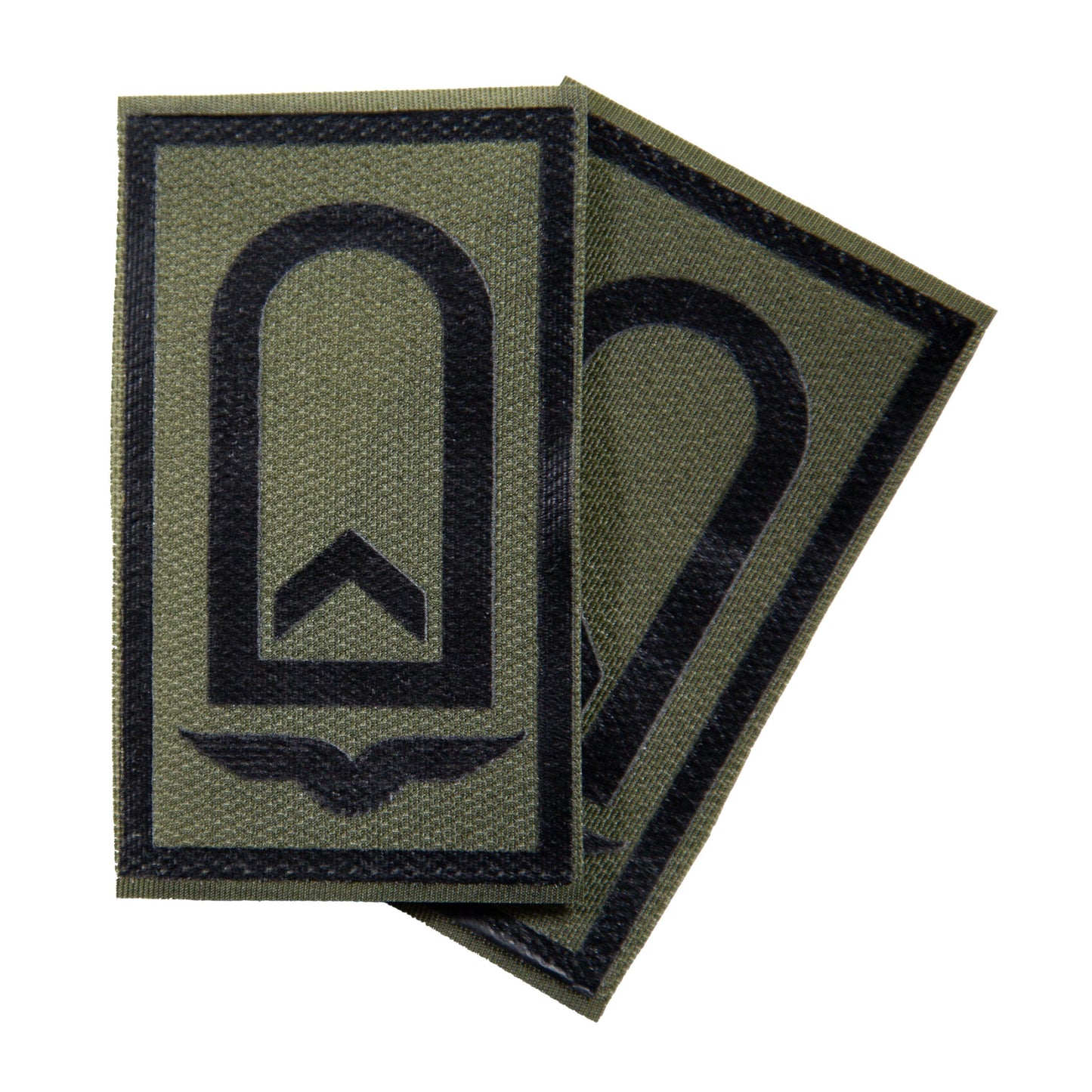 BW Rangabzeichen bedruckt Luftwaffe Klett für KBS SK