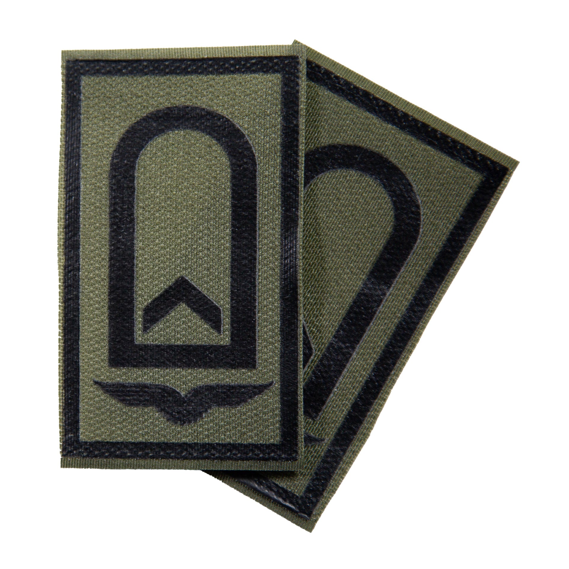 BW Rangabzeichen bedruckt Luftwaffe Klett für KBS SK