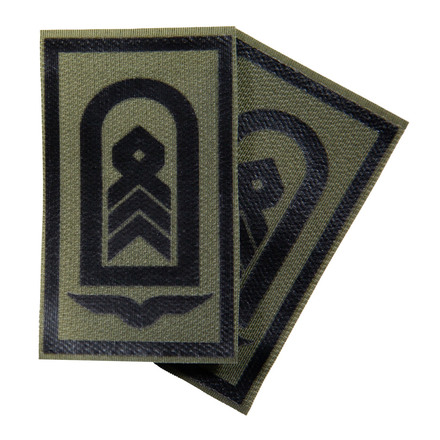 BW Rangabzeichen bedruckt Luftwaffe Klett für KBS SK