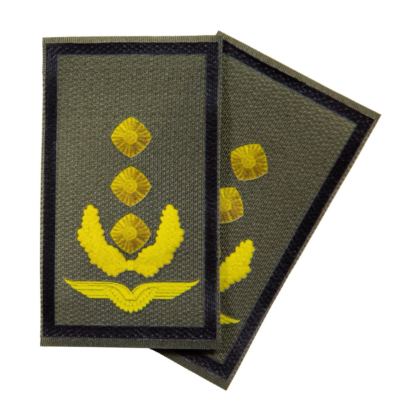 BW Rangabzeichen bedruckt Luftwaffe Klett für KBS SK