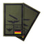 BW Rangabzeichen International bedruckt Luftwaffe Klett für KBS SK