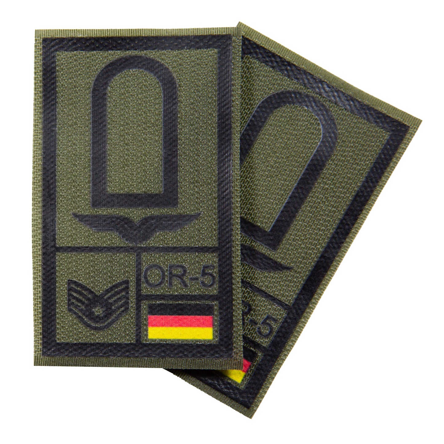 BW Rangabzeichen International bedruckt Luftwaffe Klett für KBS SK