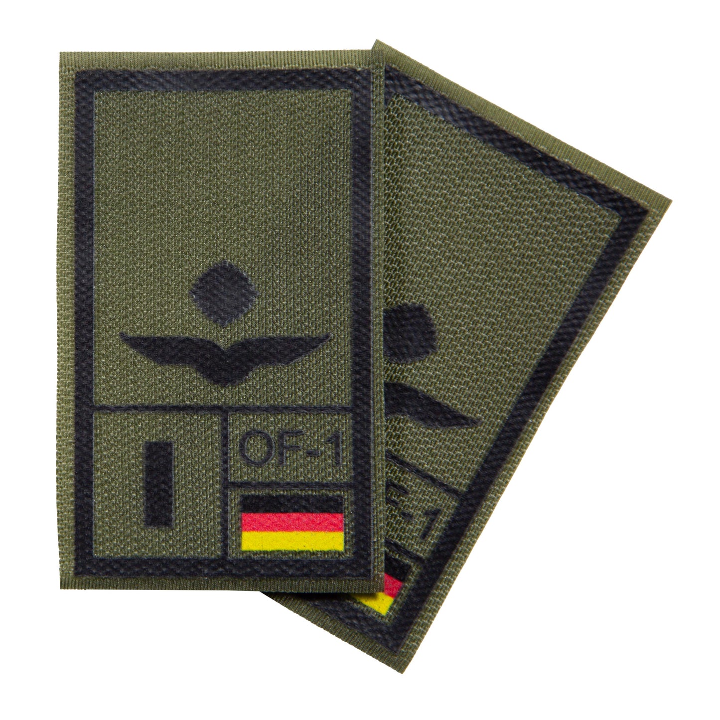 BW Rangabzeichen International bedruckt Luftwaffe Klett für KBS SK
