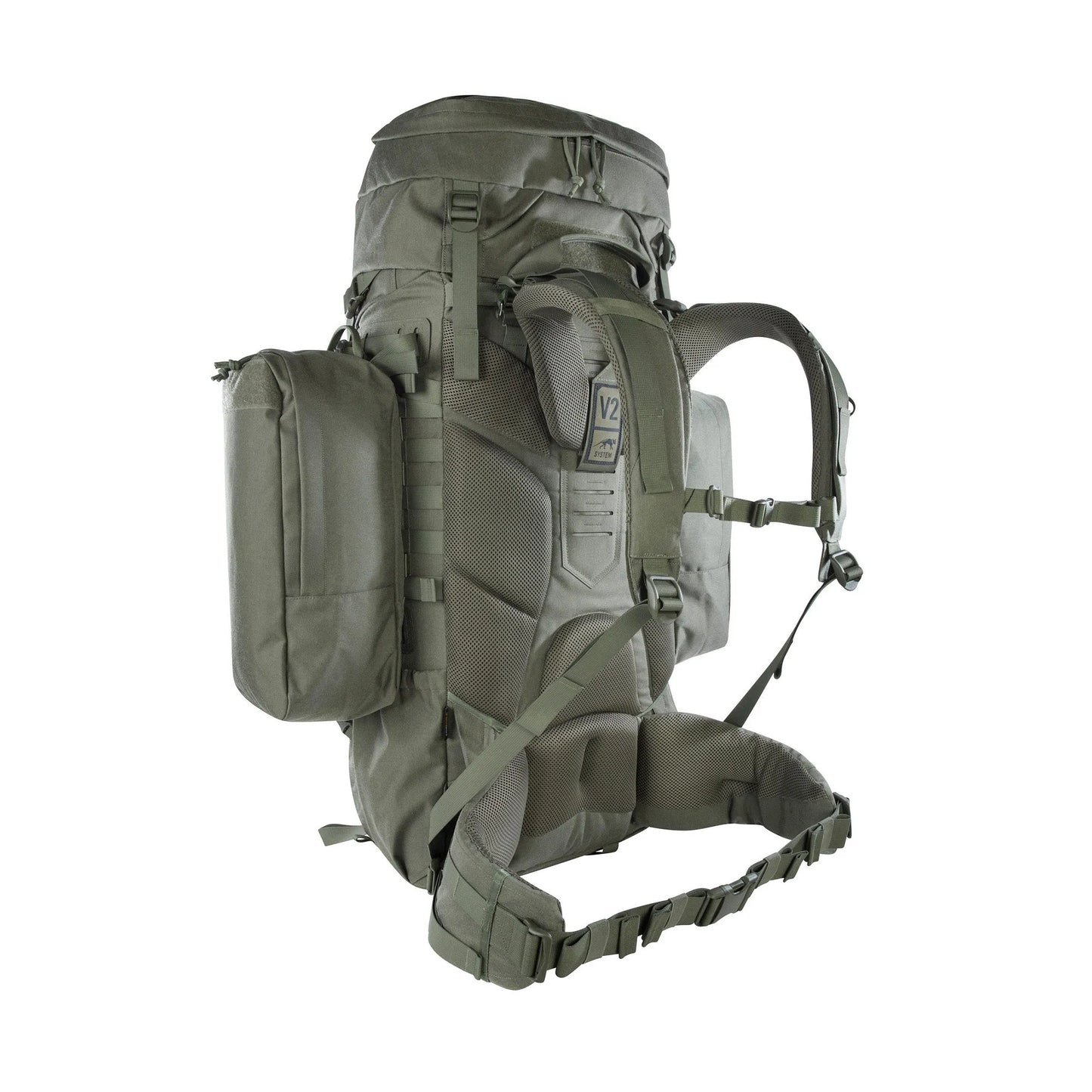 Rucksack Mil OPS Pack 80 + 24 | Steingrau Oliv IRR