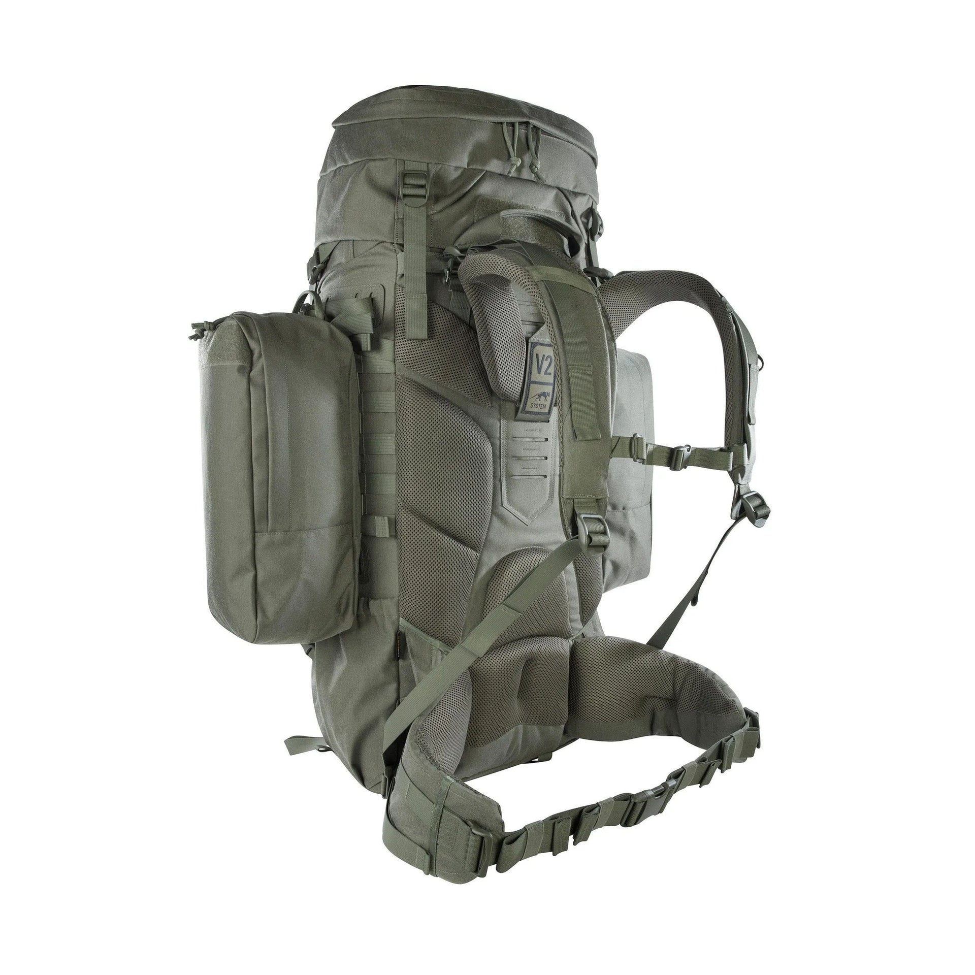 Rucksack Mil OPS Pack 80 + 24 | Steingrau Oliv IRR