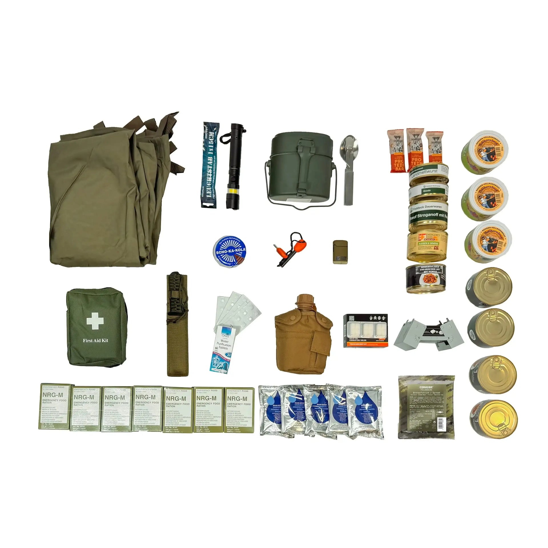 ASMC Inhalt Fluchtrucksack Medium