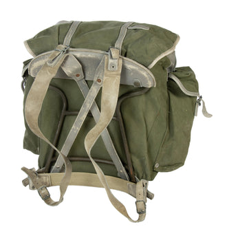 Norwegischer Rucksack oliv gebraucht