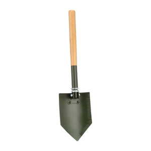 MFH MFH Klappspaten Deluxe Holzstiel 2-teilig natur - ASMC