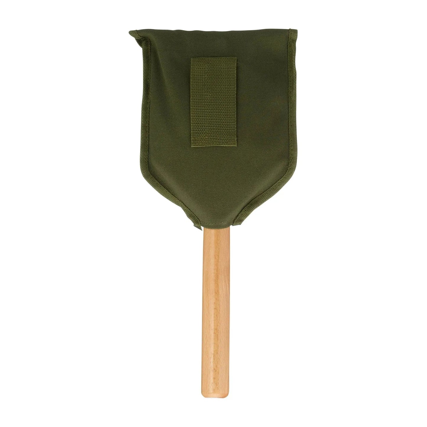 Klappspaten Deluxe Holzstiel 2-teilig natur