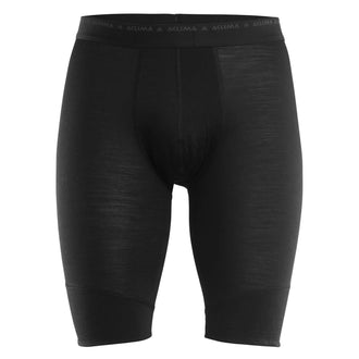 Unterhose LightWool Long Shorts jet black