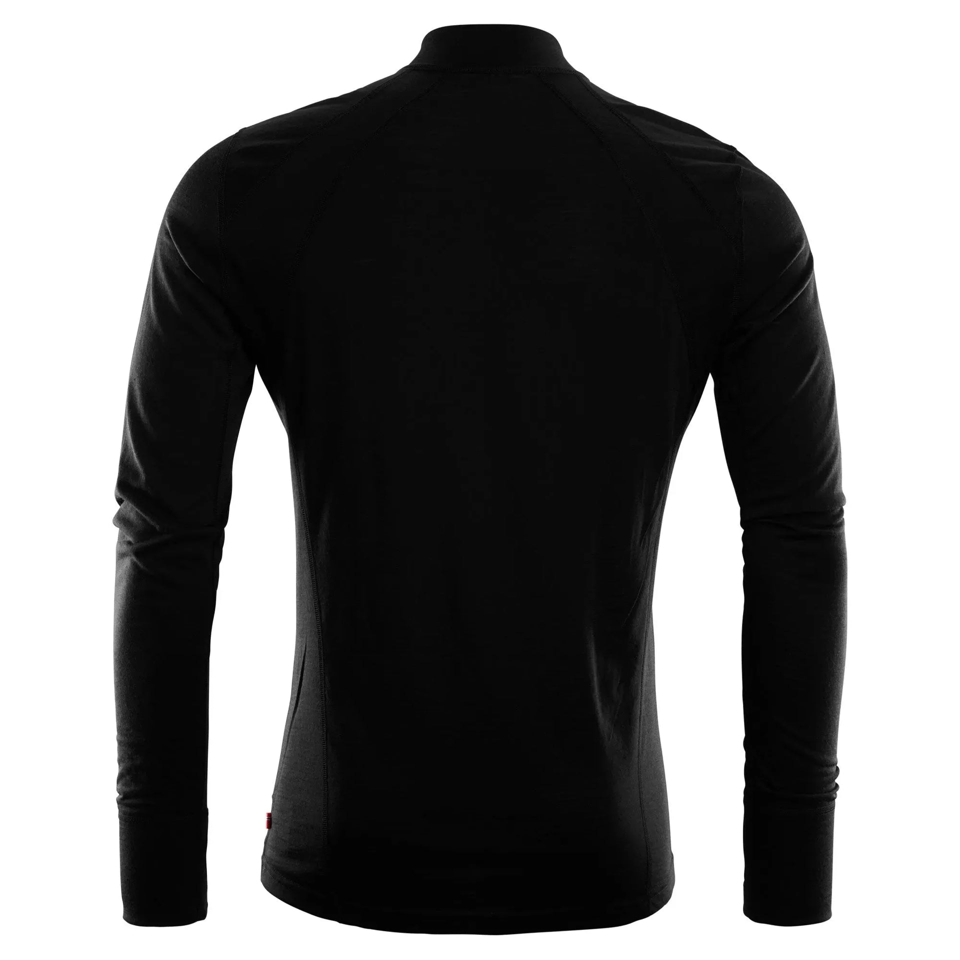 Aclima Aclima Pullover LightWool Zip Shirt jet black - ASMC